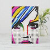 Lying Eyes Feestdagenkaart (Staand voorkant)