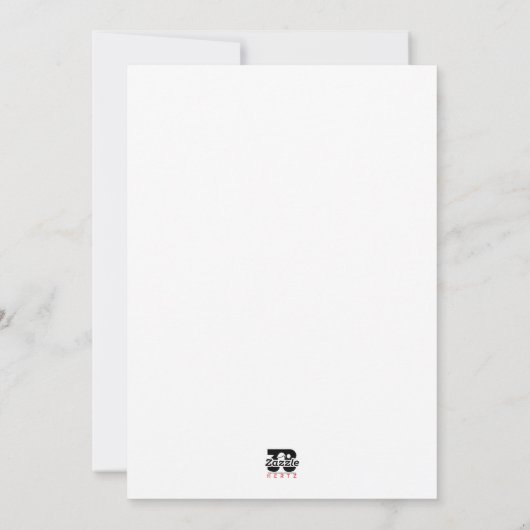 Lying Eyes Feestdagenkaart (Achterkant)