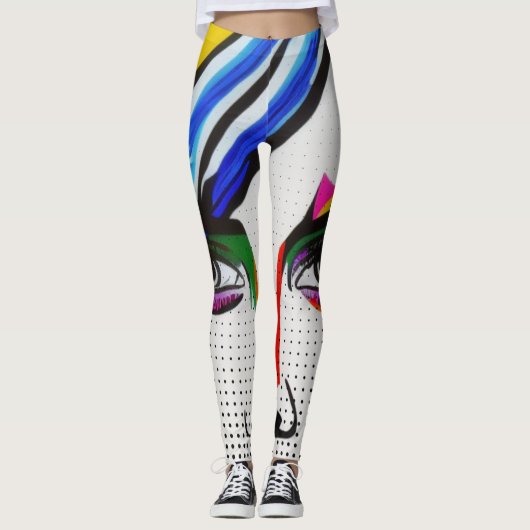 Lying Eyes Leggings (Voorkant)