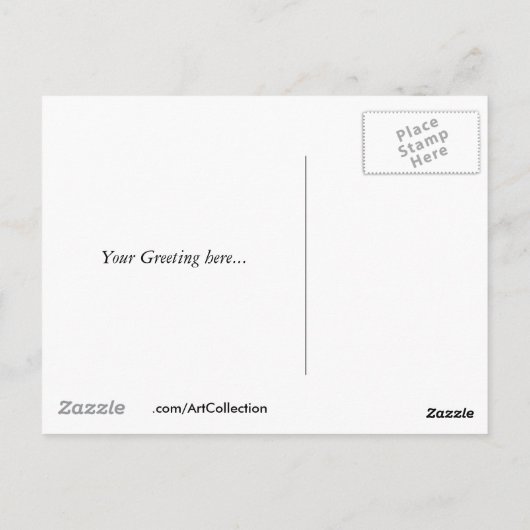 Lying Koe by Vincent Van Gogh Briefkaart (Achterkant)