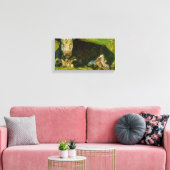 Lying Koe by Vincent van Gogh Canvas Afdruk (Insitu (Woonkamer))