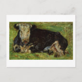 Lying Koe, Vincent van Gogh Briefkaart (Voorkant)