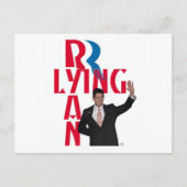 Lying Ryan Briefkaart (Voorkant)