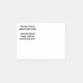 Lying Trump Post-it® Notes (Voorkant)