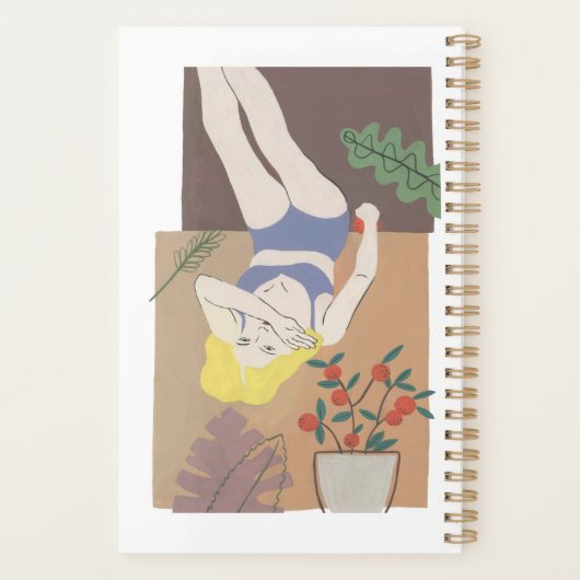 Lying Woman Planner (Achterkant)