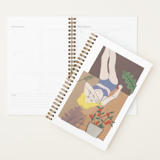Lying Woman Planner (Display)