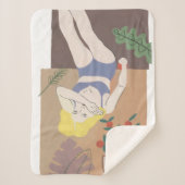 Lying Woman Sherpa Deken (Voorkant)