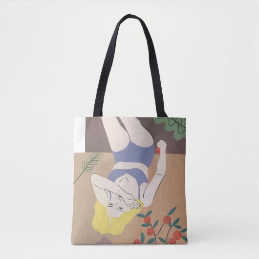 Lying Woman Tote Bag (Voorkant)