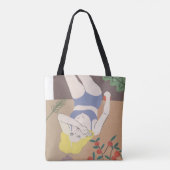 Lying Woman Tote Bag (Achterkant)