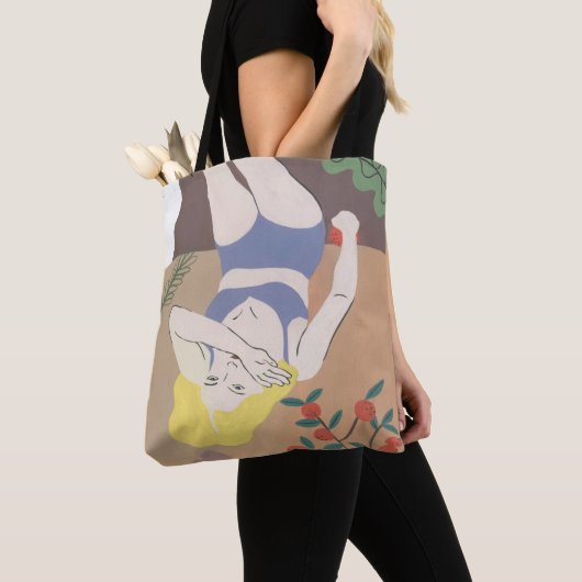 Lying Woman Tote Bag (Dichtbij)
