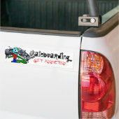 $lyk Skater "GET ADDiCTED" Bumpersticker (Op Truck)