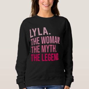 Lyla de vrouw De mythe De legende Grappige Valenti Trui