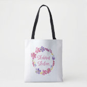 Lyla-e Shabbat canvas tas (Voorkant)