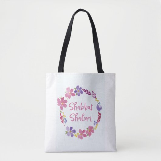 Lyla-e Shabbat canvas tas (Voorkant)