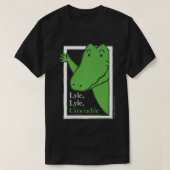 Lyle, Lyle, Crocodile Waving Croc Illustratie pre T-shirt (Design voorkant)