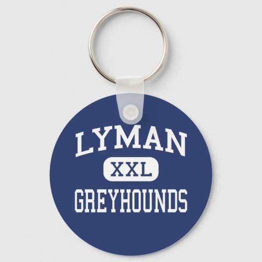 Lyman - Greyhounds - High - Longwood Florida Sleutelhanger (Voorkant)