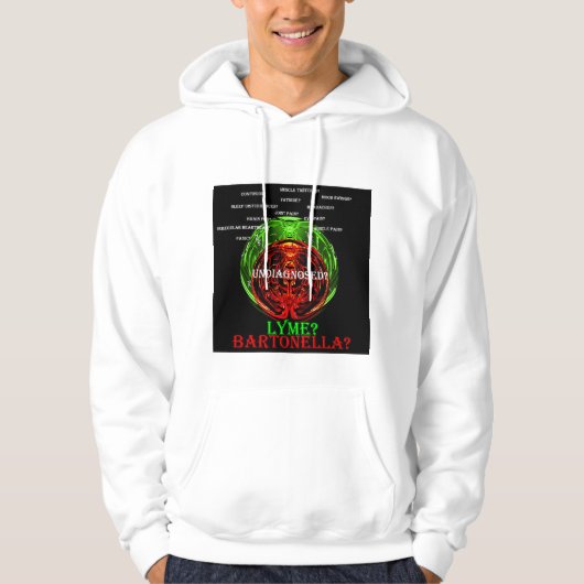 Lyme Bartonella Brotherhood Hoodie (Voorkant)