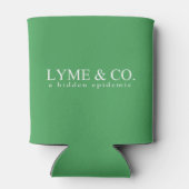 Lyme & Co. | Bewustmaking van de ziekte van Lyme Blikjeskoeler (Achterkant)