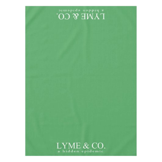 Lyme & Co. | Bewustmaking van de ziekte van Lyme Tafelkleed (Voorkant)