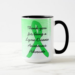 Lyme Disease Advocate Dank u koffie Mok