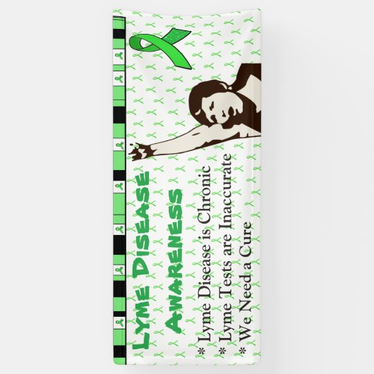 Lyme Disease Awareness Banner (Verticaal)