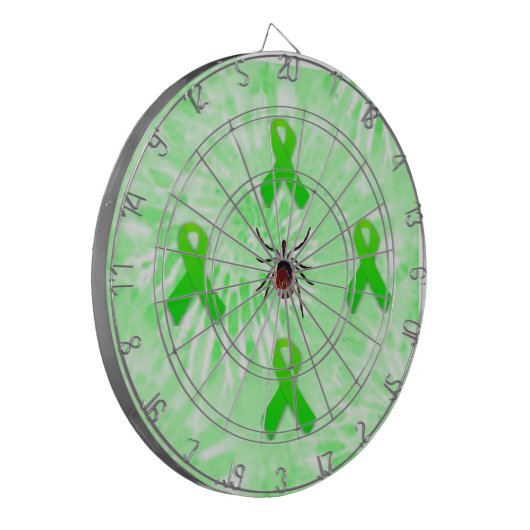 Lyme Disease Awareness DART Board Dartbord (Voorkant Links)