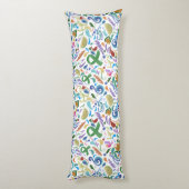 Lyme Disease Awareness Gifts Body Pillow Lichaamskussen (Achterkant (Verticaal))