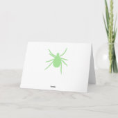 Lyme Disease Awareness "Hope" Card Kaart (Achterkant)