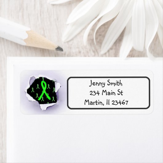 Lyme Disease Awareness Return Address Label (Insitu)