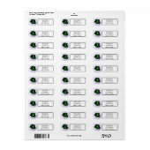 Lyme Disease Awareness Return Address Label (Full Sheet)