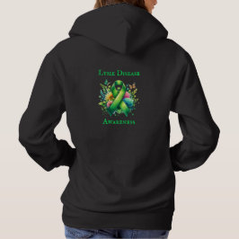 Lyme Disease Awareness Ribbon Hoodie
