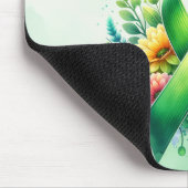 Lyme Disease Awareness Ribbon Muismat (Hoek)