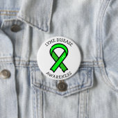 Lyme Disease Awareness Ribbon Ronde Button 7,6 Cm (In situ)