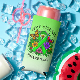 Lyme Disease Awareness Ribbon Seltzer Blikjeskoeler