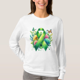 Lyme Disease Awareness Ribbon T-shirt