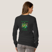 Lyme Disease Awareness Ribbon T-shirt (Achterkant volledig)