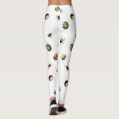 Lyme Disease Awareness Ticks Leggings (Achterkant)