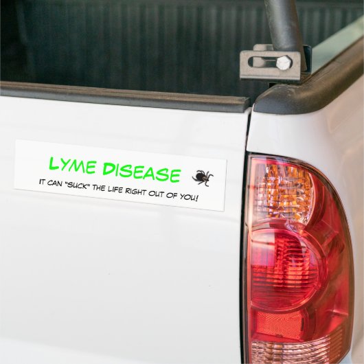 Lyme Disease Bumpersticker (Op Truck)