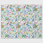 Lyme Disease Cadeau Cadeauverpakking #lyme #lymedi Cadeaupapier (Vlak)