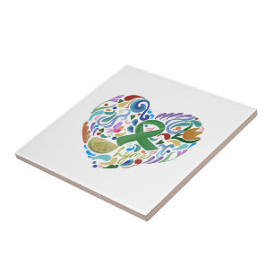 Lyme Disease Gift, keramisch Tegel Onderzetter Tegeltje