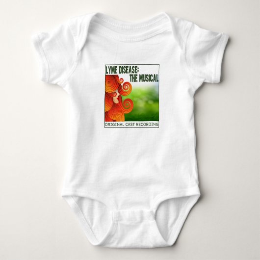 Lyme Disease: het muziekalbum Baby Snapsuit Romper (Voorkant)