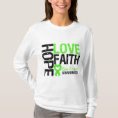 Lyme Disease Hope Faith T-shirt (Voorkant)