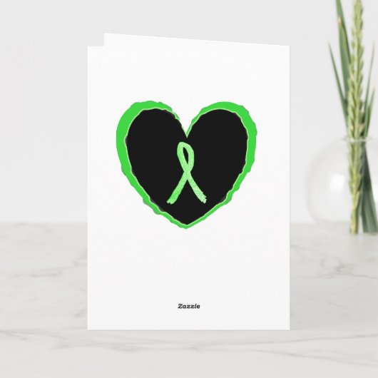 Lyme Disease Hope Support en Stimulering Kaart (Achterkant)