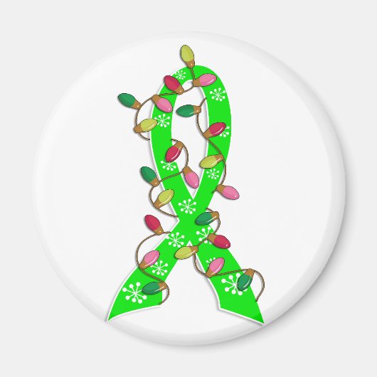Lyme Disease kerstlampje Magneet (Voorkant)