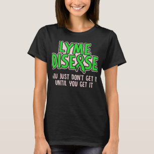 Lyme Disease Survivor Infect Warrior Awareness Swe T-shirt