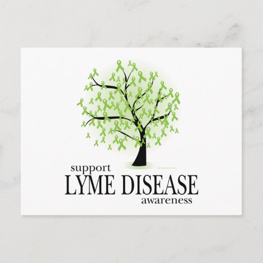 Lyme Disease Tree Briefkaart (Voorkant)