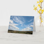 Lyme Handley Cheshire England Briefkaart (Gele Bloem)