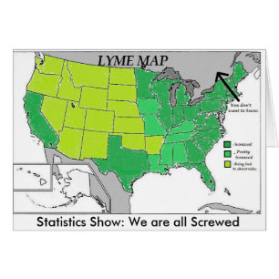 Lyme Kaart Statistieken Kaart, Lyme Ziekte Humor