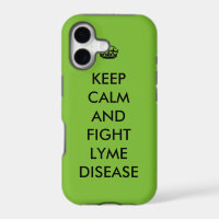 Lyme Keep Calm Case-draagtas