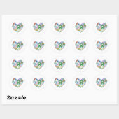 Lyme Limoen Awareness Support Sticker Green Ribbon (Vel)